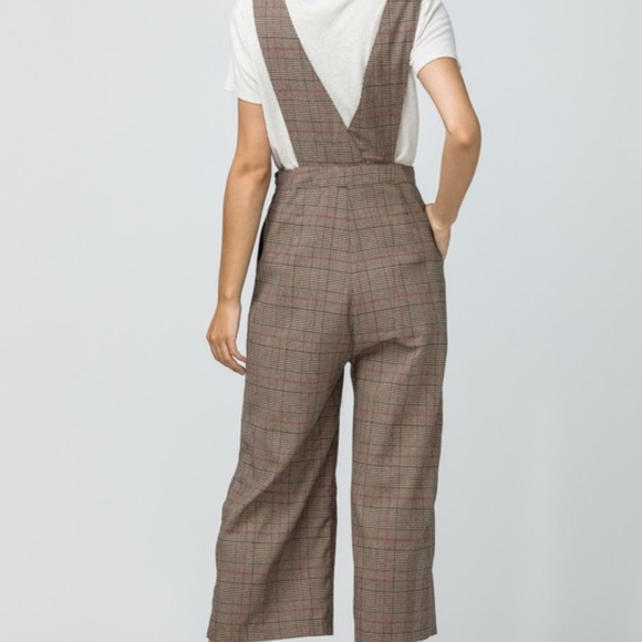 Plaid Jumpsuit/Overalls - Picture 5 of 6